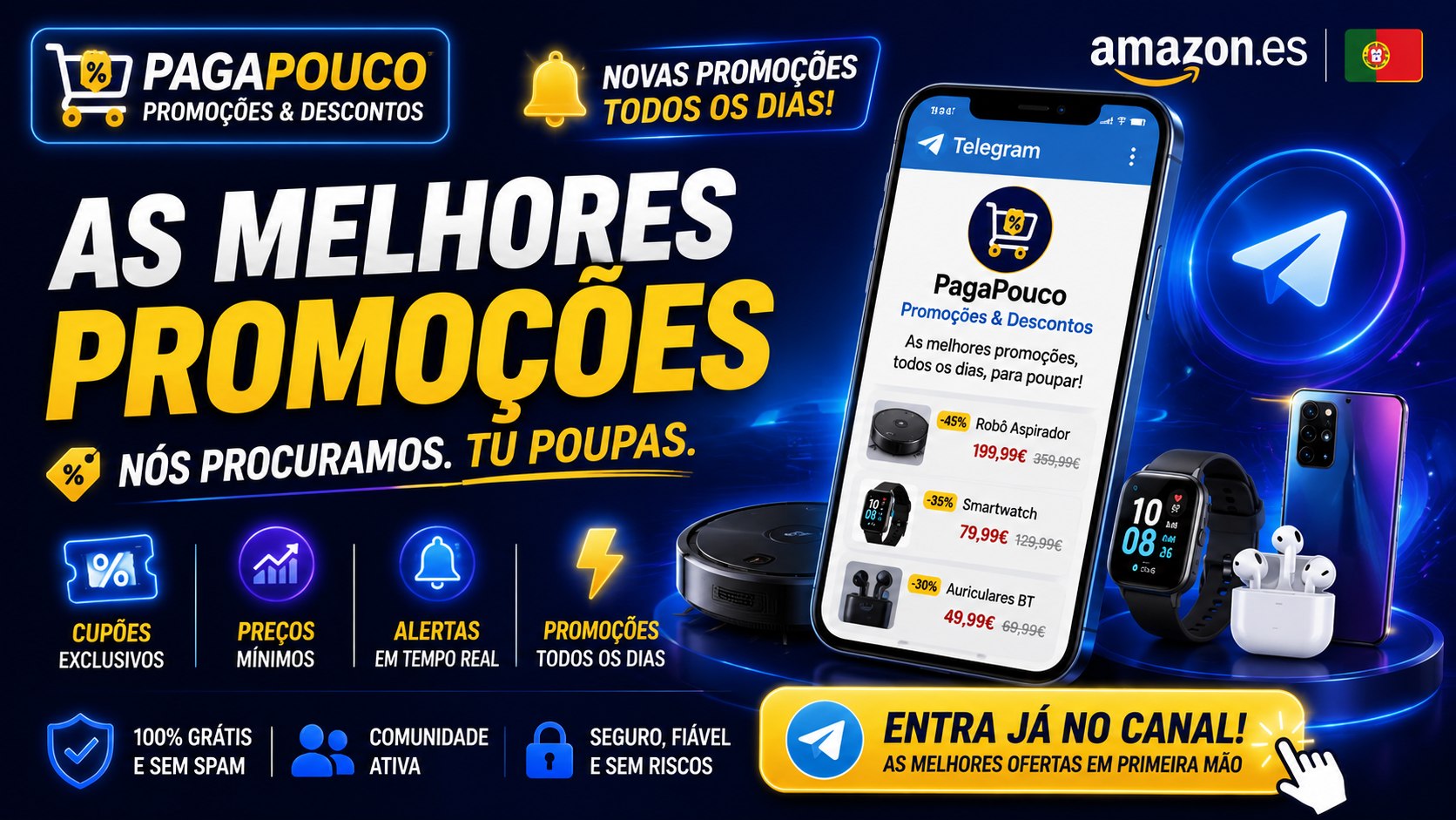 PagaPouco - Cupões & Promoções