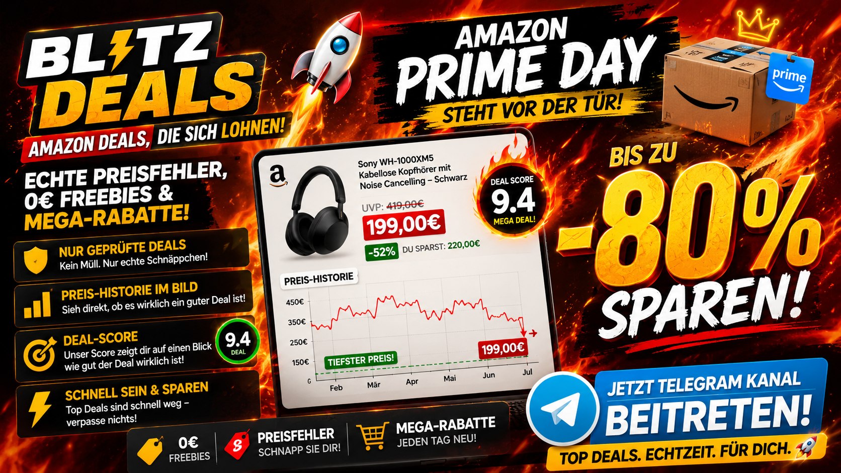 BlitzDeals Deutschland – Preissturz, Rabatte & Freebies