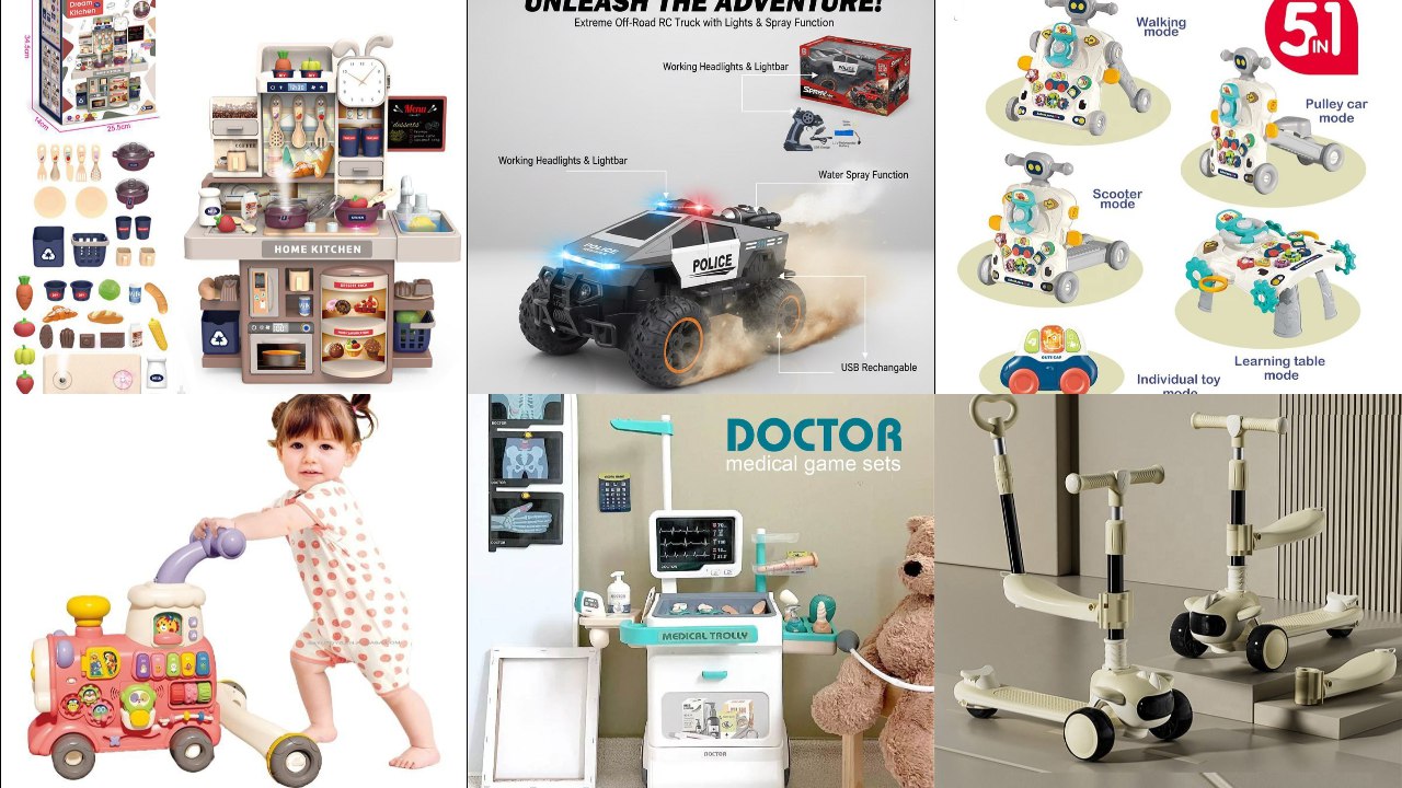 🤩Golden kids toys مستورد العاب اطفال بأحدث الموديلات وجودة مضمونه🐯🦁 تشكيلة كبيرة وأسعار جملة تناسب التجاروالموزعين🤩🐻