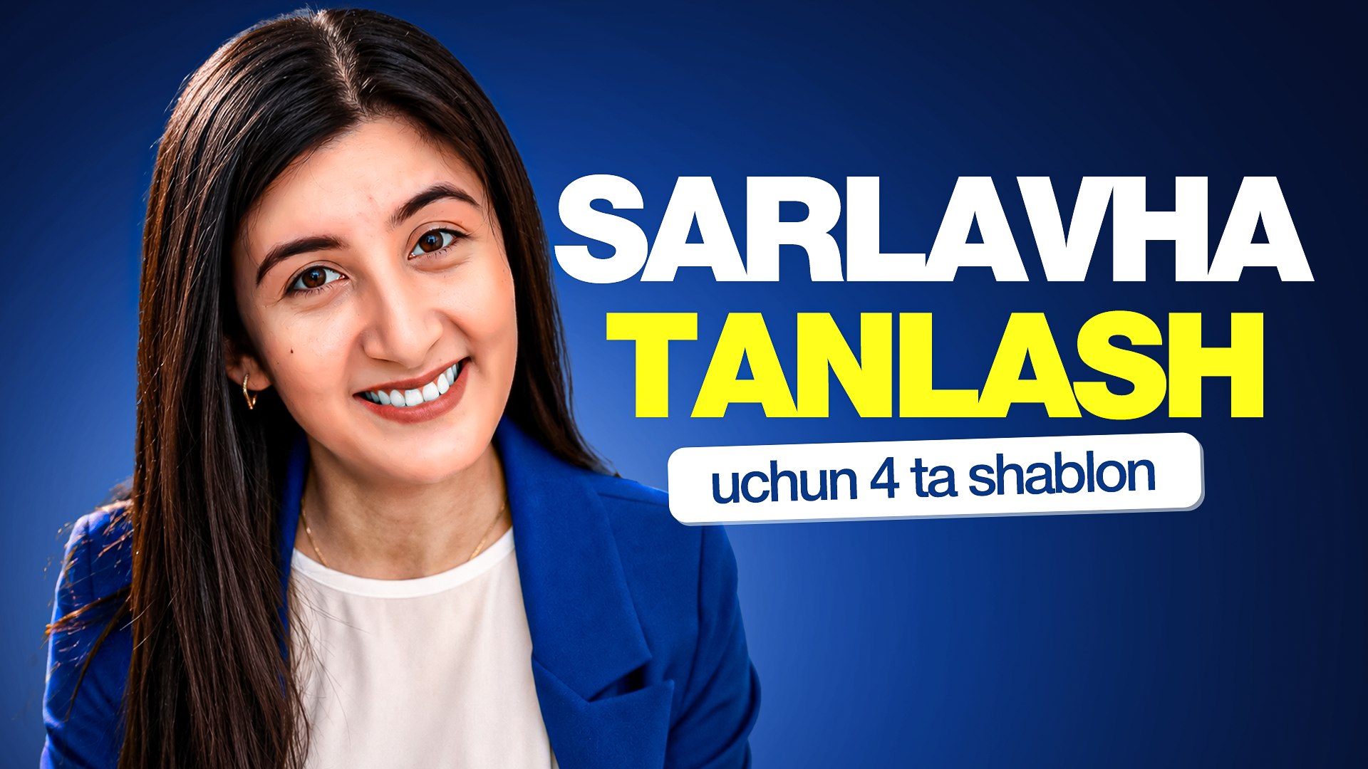Ezozxon Sarvarovna | Bepul darslik 💎