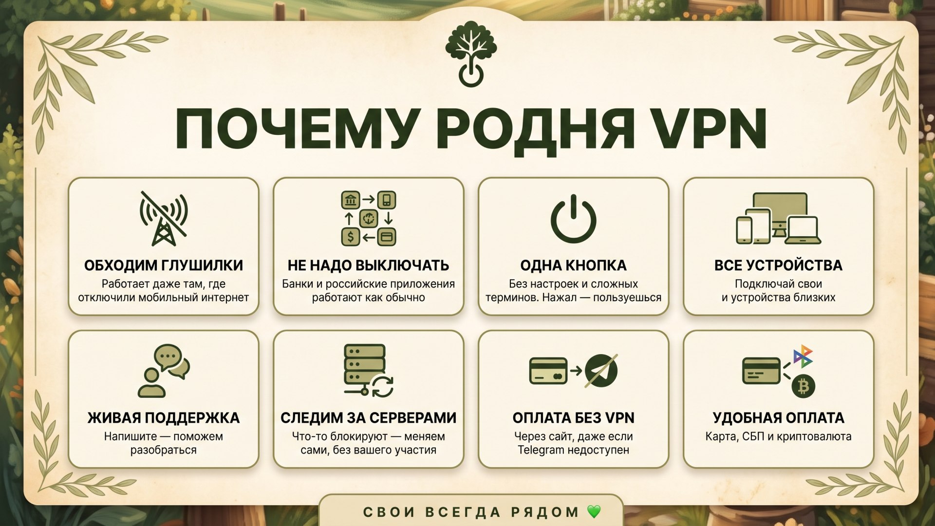 Родня VPN