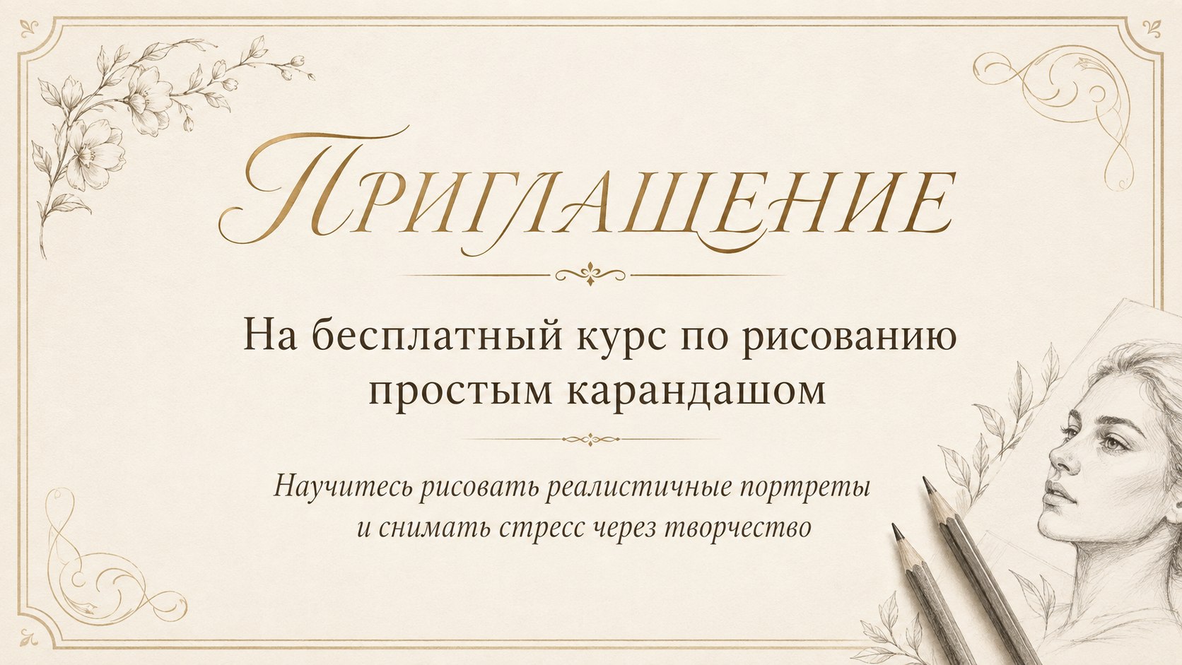 Бесплатные уроки рисования